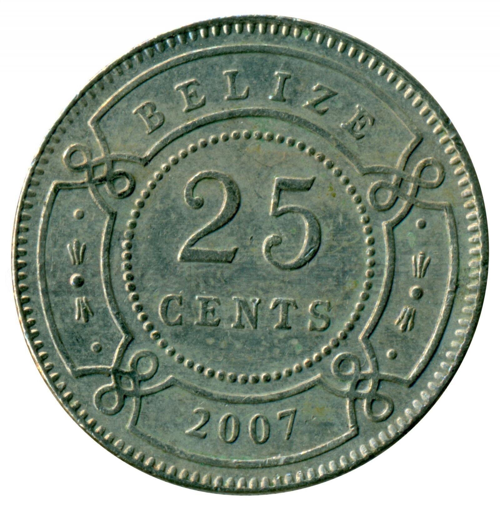 25 центов 2007 Белиз