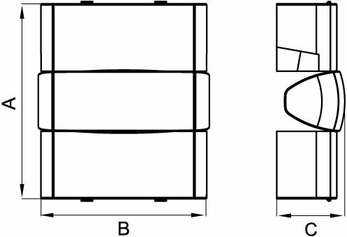 Угол внешний для настенного кабель-канала, белый, DKC 01052 1 шт — фото 1