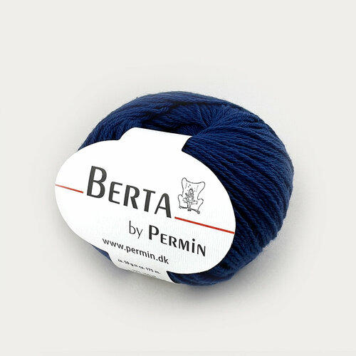 Пряжа Berta 55% шерсть 45% хлопок 50 г 175 м Permin 880200.880237