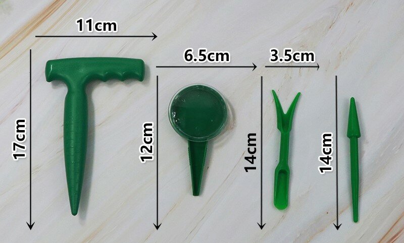 Набор посадочного инструмента Сеялка, Конус 2 шт.,Пикировщик - фотография № 8