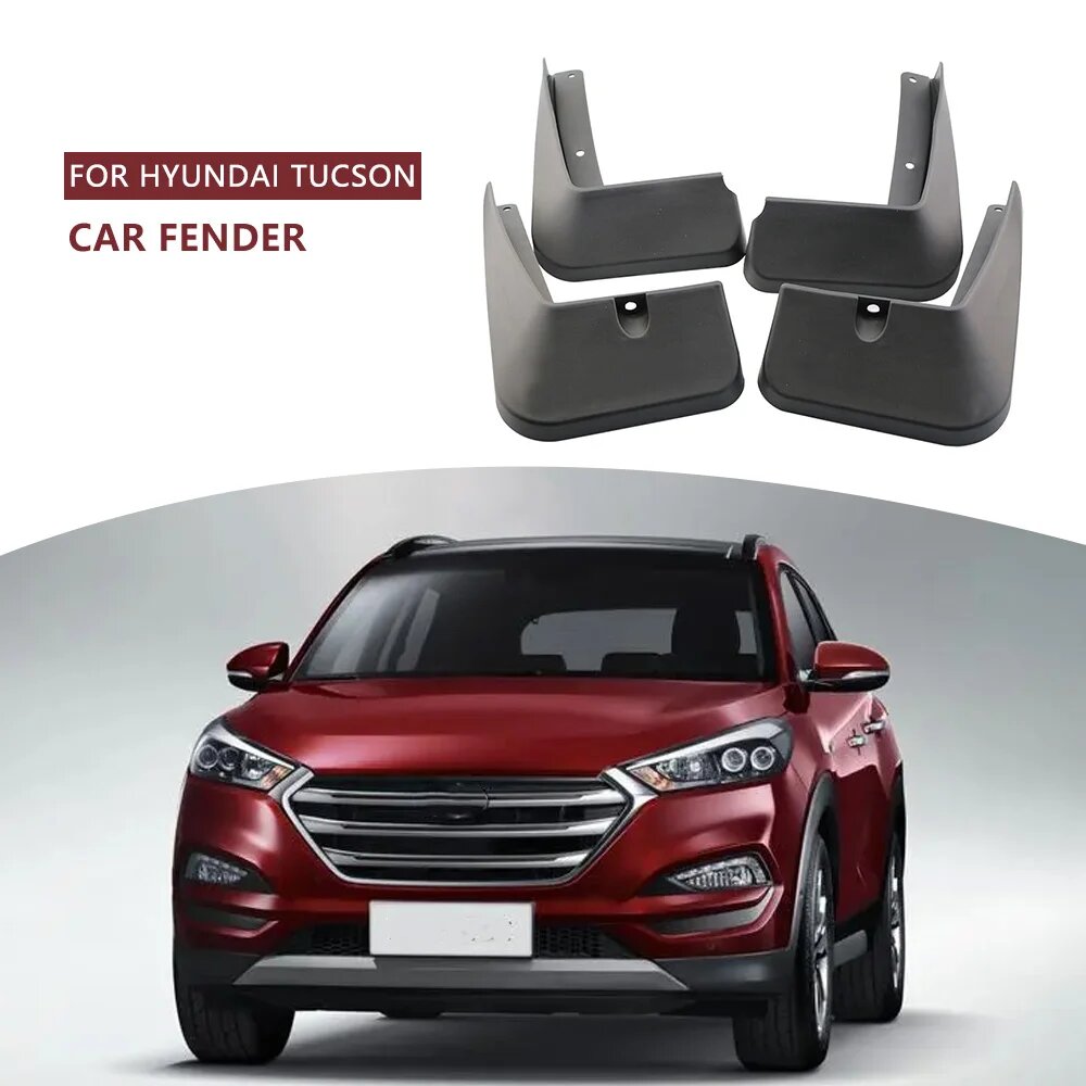 Брызговики для Hyundai Tucson 2015-2020, брызговики на крыло, брызговики, автомобильные аксессуары, автостайлинг
