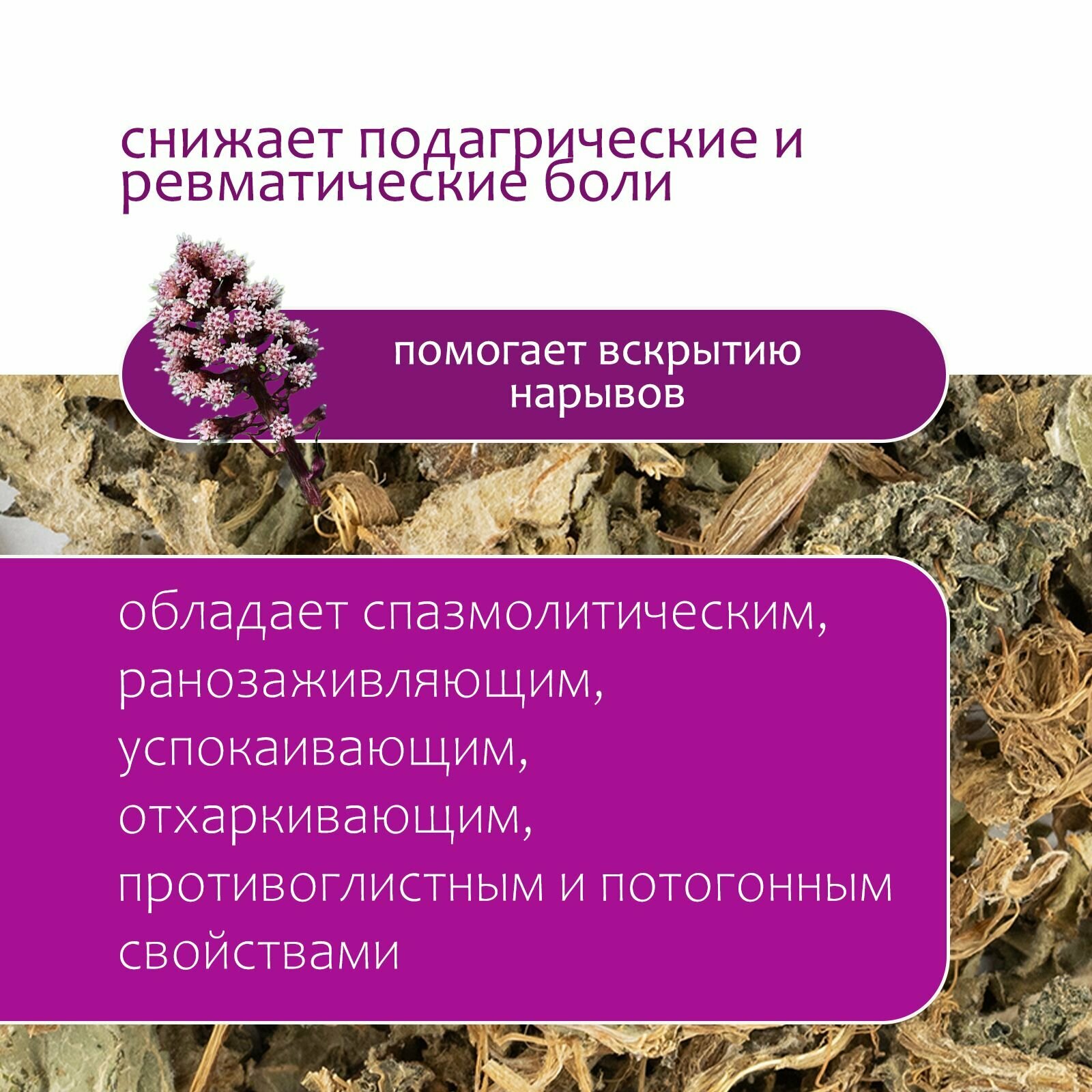 Лекарственные Травы От Кашля Белокопытник листья, 50гр