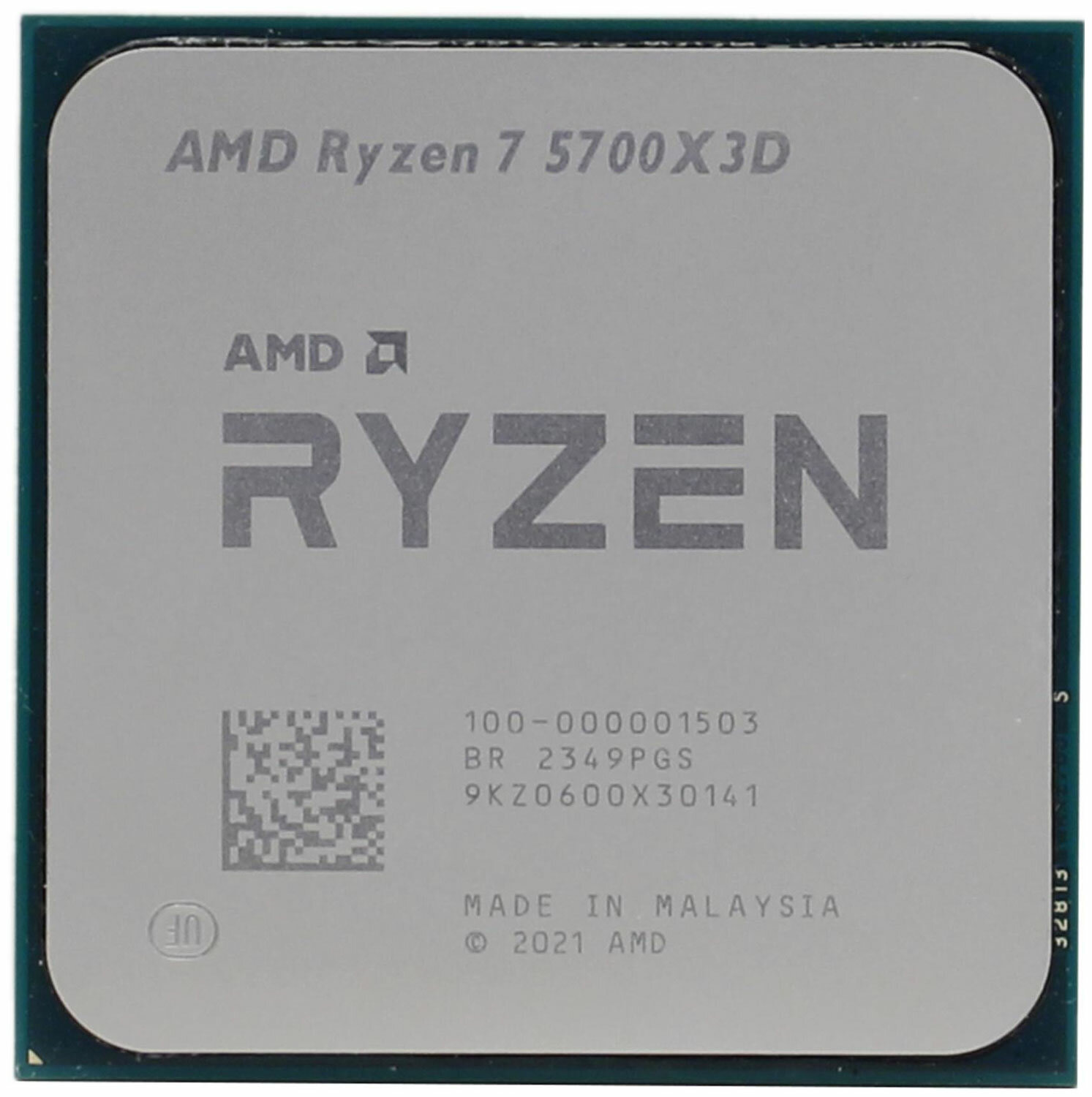 Центральный процессор AMD Ryzen 7 5700X3D сокет AM4, OEM { Base 3,00GHz, Turbo 4,10GHz, L3 96Mb, TDP 105W, AM4}