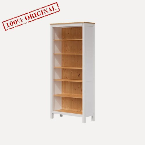 Изображение товара Стеллаж хемнэс кымор (Россия) белый/светло-коричневый (2уп.)