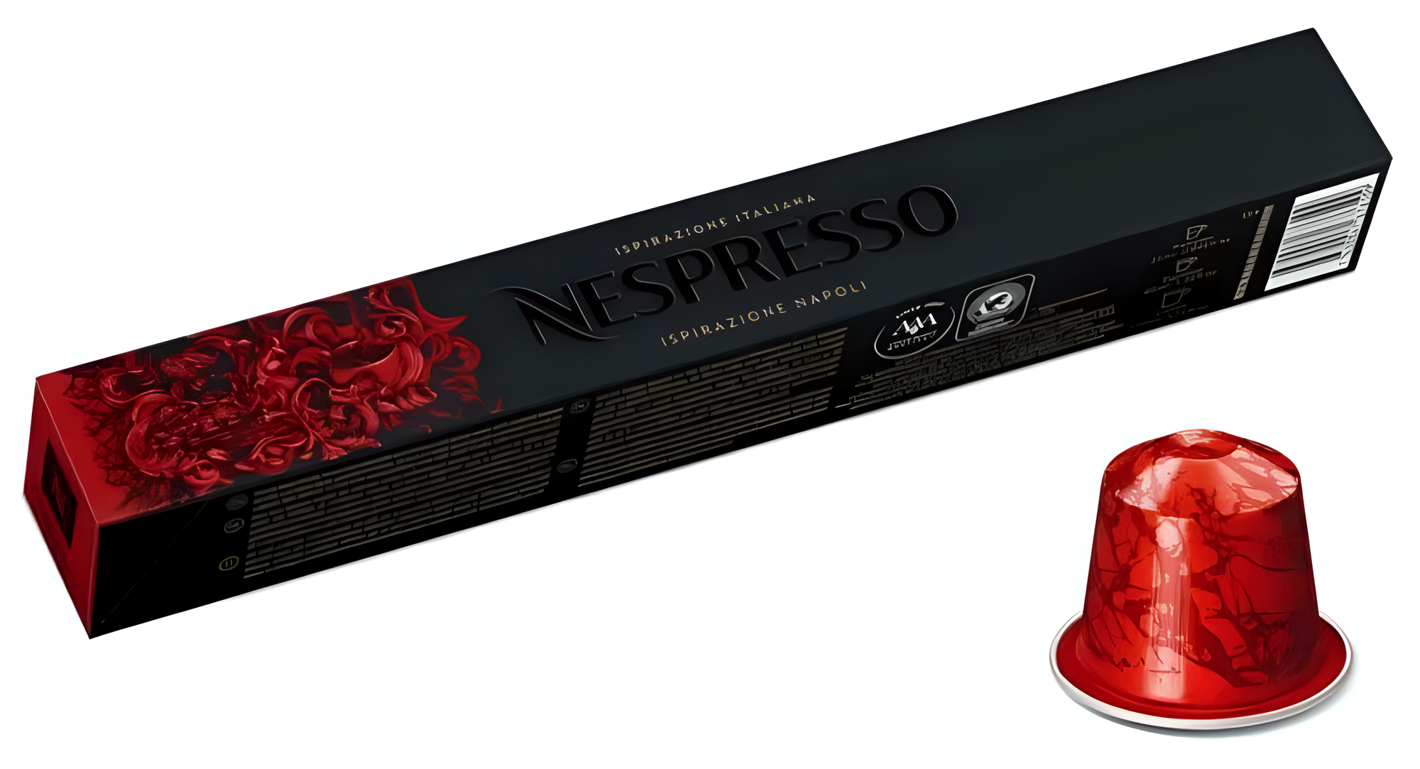 Кофе в капсулах Nespresso Napoli Ispirazione, 10 капсул в упаковке