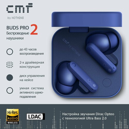 Наушники беспроводные с микрофоном Buds Pro2 6590₽