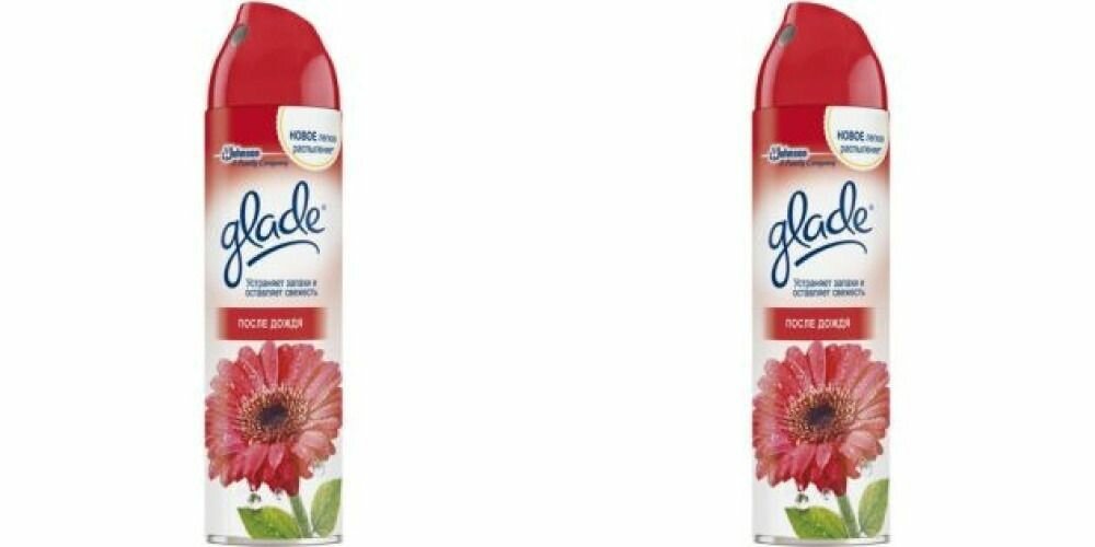 Glade Освежитель воздуха После дождя 300 мл 2 шт