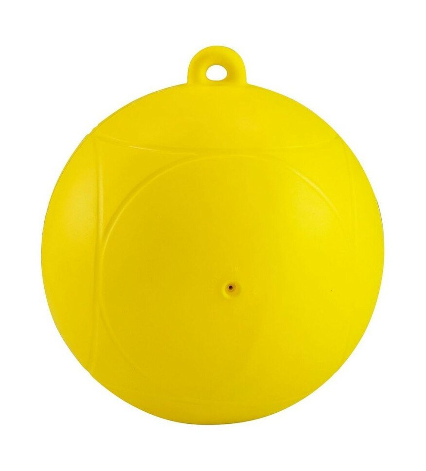 Буй маркерный Marine Rocket надувной, диаметр 200 мм, цвет желтый (Москва)