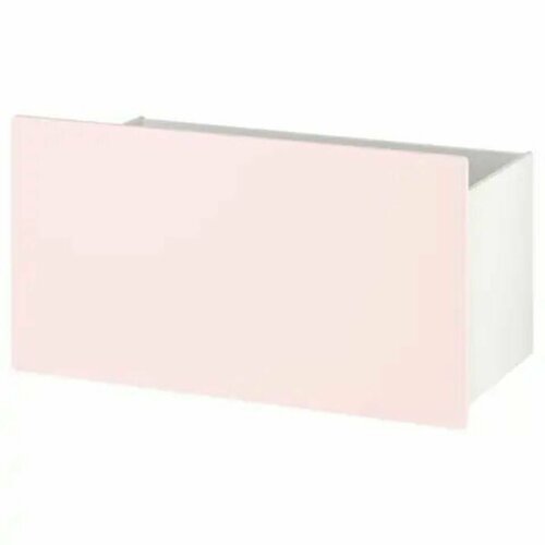 Ящик IKEA SMASTAD смостад 90x49x48 см бледно-розовый