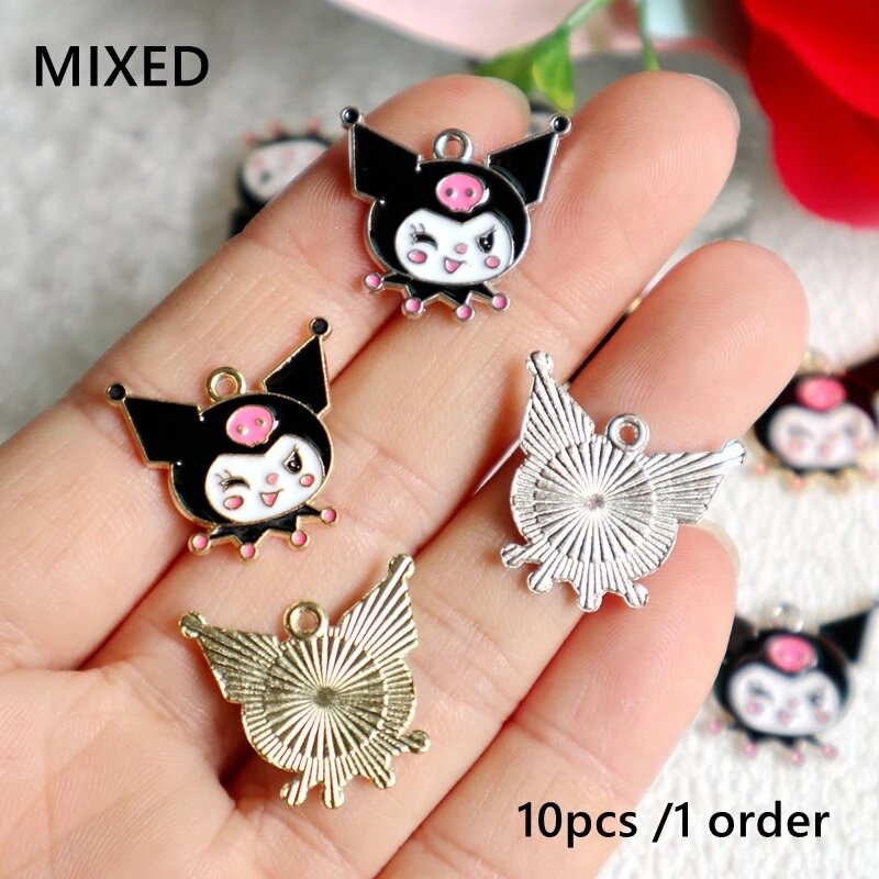 Набор подвесок Sanrio Kuromi 10 шт. MIXED