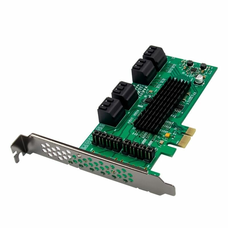 8-портовый Sata 3 PCI для карты экспресс-расширения Контроллер PCI-E Адаптер PCIe 1X III 6 ГБ Дополнительные жесткого диска