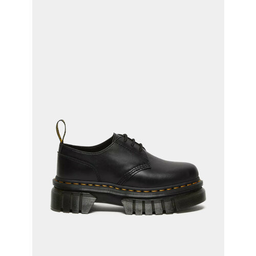 фото Полуботинки dr. martens audrick nappa leather, размер 36 eu, черный