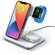 Беспроводная зарядная станция Deppa 3 в 1: для IPhone, Apple Watc...