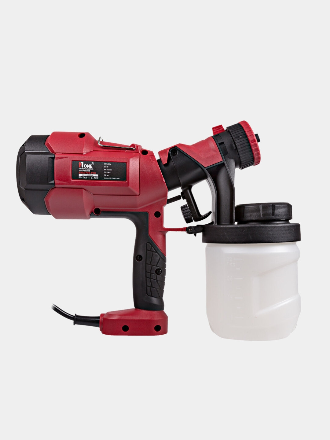 Краскораспылитель, краскопульт электрический "NUMBER ONE ESG3700-PRO" — фото 1