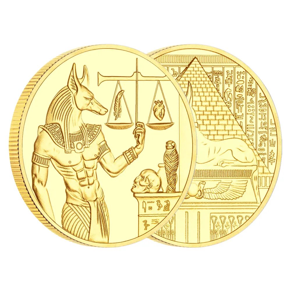 Золотая монета Анubis, Golden