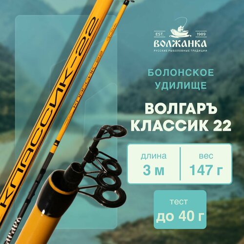 Удилище болонское с кольцами 