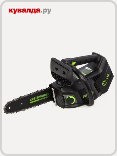 Изображение товара Пила цепная аккумуляторная GREENWORKS GD40TCS 40V, бесщеточная, без АКБ и ЗУ