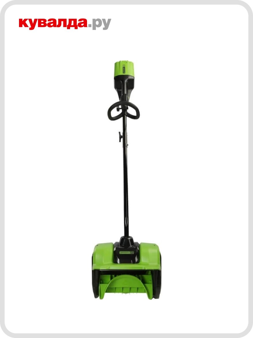 Снегоуборщик (электролопата) аккумуляторный GREENWORKS GD60SS 60V, без АКБ и ЗУ — фото 1