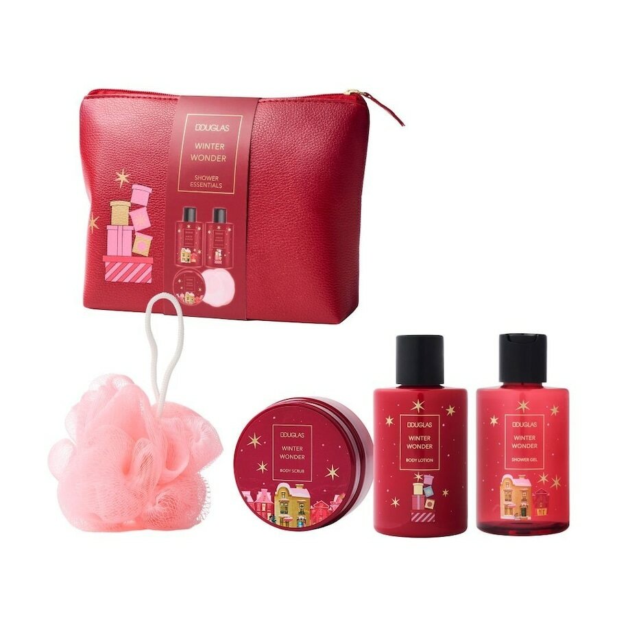 Douglas Набор для ухода за телом Winter Wonder - Shower Essentials, 4 предмета