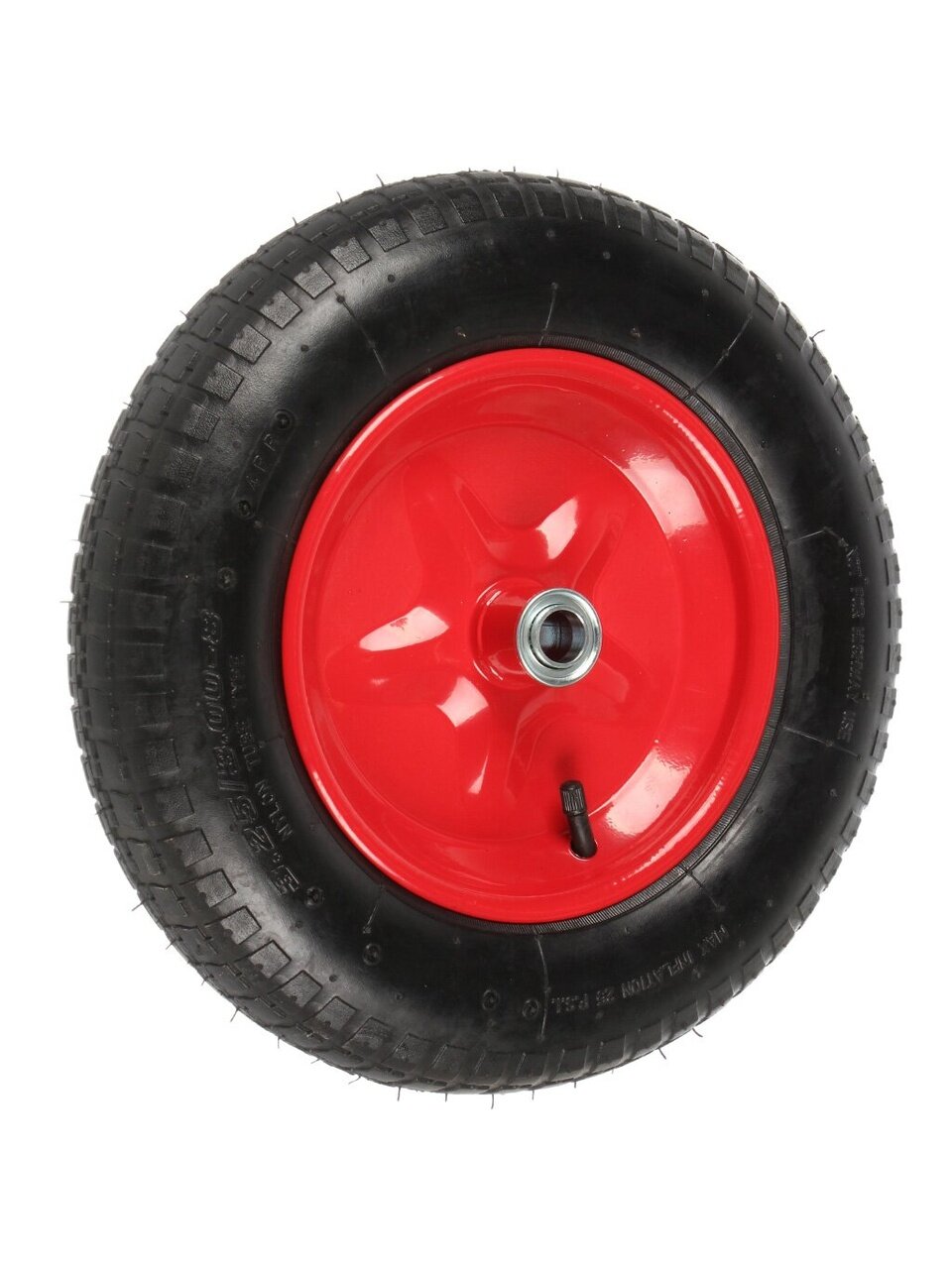 Колесо для тачки резина PR 3.25-8 втулка D20 мм Мастер Инструмент