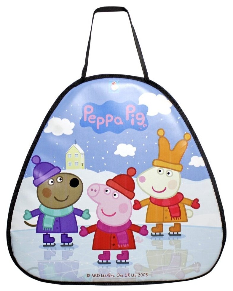 Ледянка 1 TOY Peppa Т59156, размер: 52х50 см, голубой