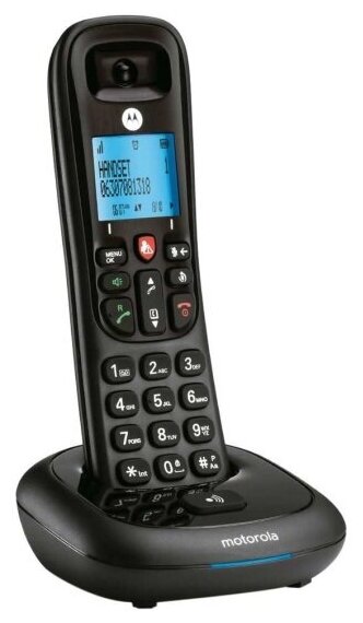 Радиотелефон Motorola Solutions Motorola DECT CD4001, чёрный