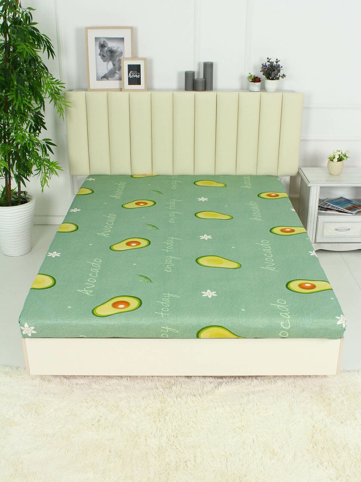 фото Простыня 1.5 спальная 100% хлопок