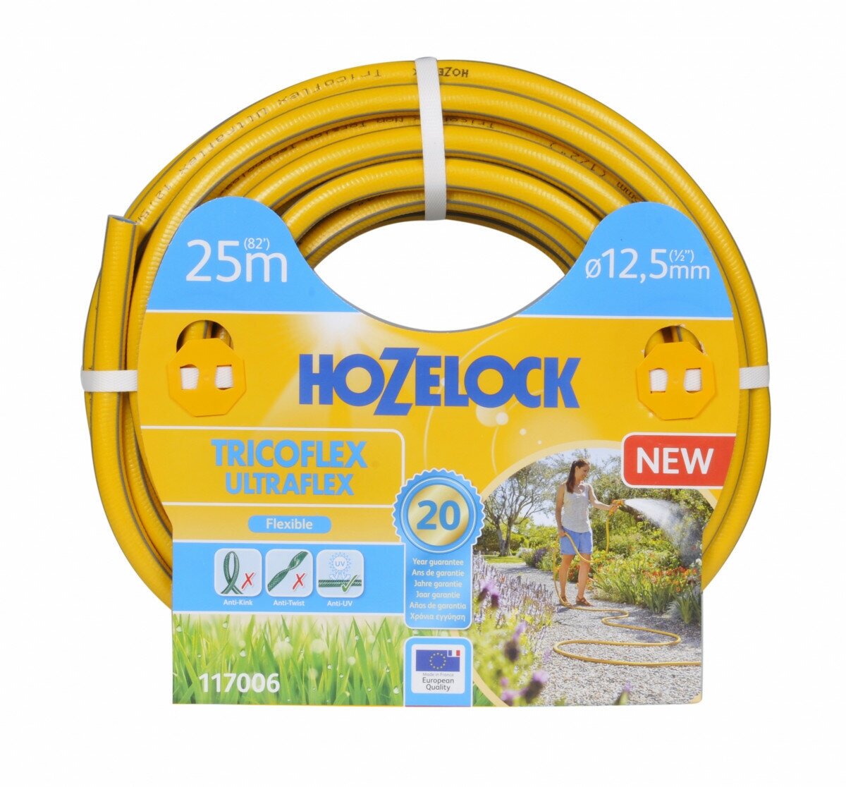 HoZelock 117006 HoZelock шланг HoZelock 117006 TRICOFLEX ULTRAFLEX 12,5 мм 25 м (60)