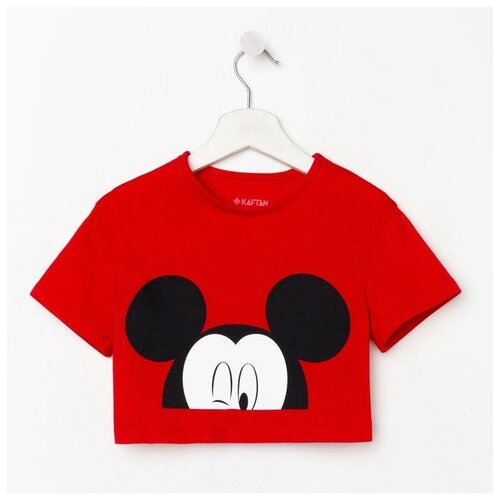 фото Футболка kaftan, размер 122/128, красный