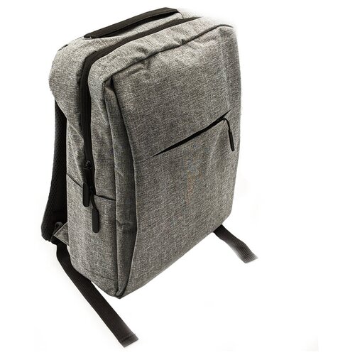 фото Городской водонепроницаемый рюкзак для ноутбука до 15,6 дюймов с usb, серый icon