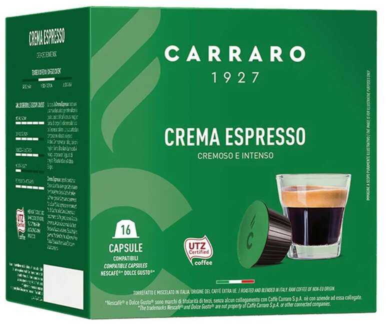 Кофе в капсулах Carraro Crema Espresso - фотография № 1