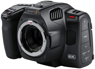 Видеокамера Blackmagic Design Pocket Cinema Camera 6K Pro черный