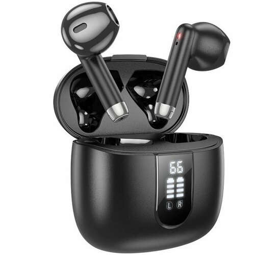Наушники беспроводные Hoco EW36 с боксом для зарядки Bluetooth черный 138000₽