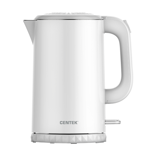 Чайник CENTEK CT-0020, белый чайник centek ct 0020 beige