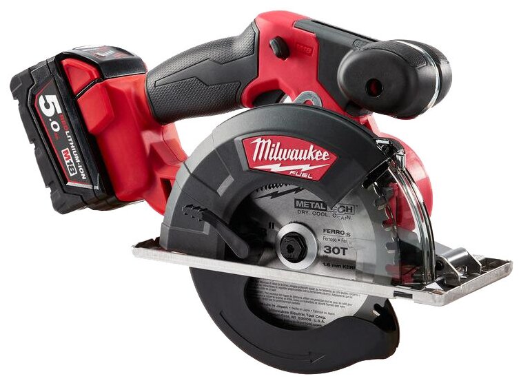 Пила дисковая аккумуляторная Milwaukee M18 FMCS-502X FUEL - фото №1