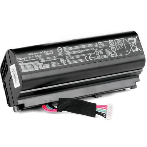 Аккумулятор для ноутбука Asus ROG G751 (15V 5800mAh) PN: A42N1403 разъем питания pj066 для ноутбука dell inspiron 1318 1545 1750 xps m1530 m1540 pp25l series 7 4x5 0 mm с иглой без кабеля