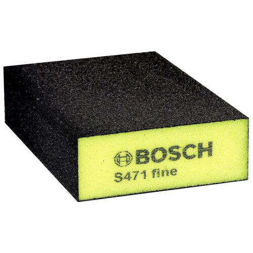 Губка для шлифовки штукатурки BOSCH Best for Flat and Edge S471 Fine 97x69 мм