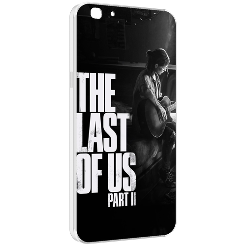 Чехол MyPads The Last of Us Part II Элли для Oppo A77 / F3 (2017 год) задняя-панель-накладка-бампер