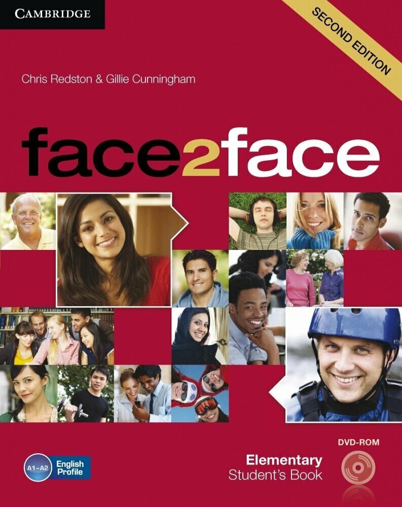 Face2face Elementary Комплект Students Book with DVD + Workbook (2nd Edition)