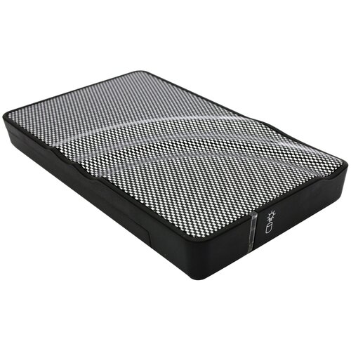 Внешний корпус для HDD/SSD AgeStar 3UB2P4C SATA III пластик прозрачный 2.5 внешний корпус agestar для hdd ssd 3ub2p2 black