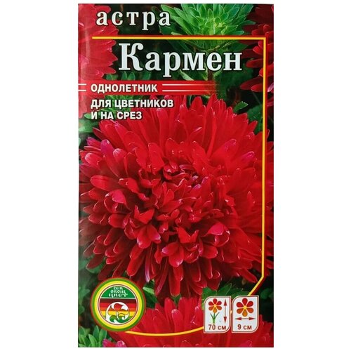 Семена Цветов Астра Кармен однолетник 0,4 г семена цветов астра кармен однолетник 0 4 г