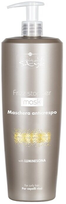 Hair Company Inimitable Style Anti-frizz Mask - Маска разглаживающая для волос рН3.5 1000 мл