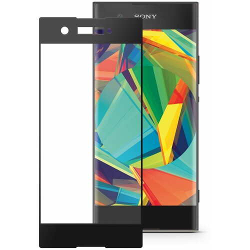 Защитное стекло Mobius 3D Full Cover Premium Tempered Glass для Sony Xperia XA1 черный