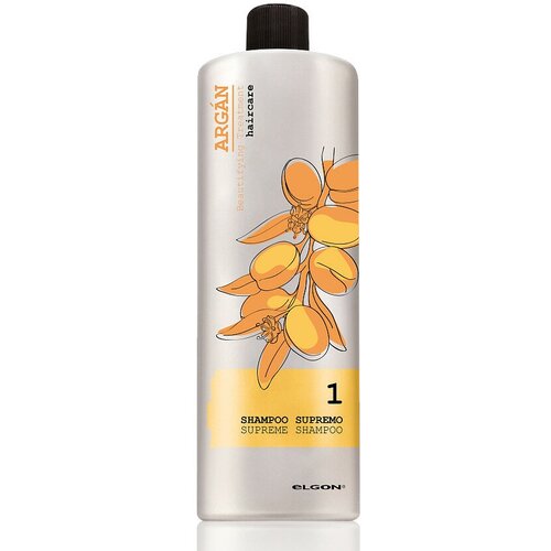 Аргановый шампунь Elgon Argan Shampoo Supremo, 1000 мл