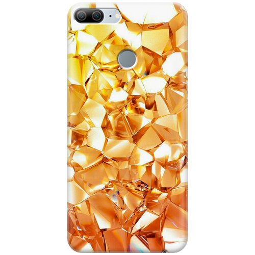 фото Re:pa накладка transparent для honor 9 lite с принтом "янтарные камни"