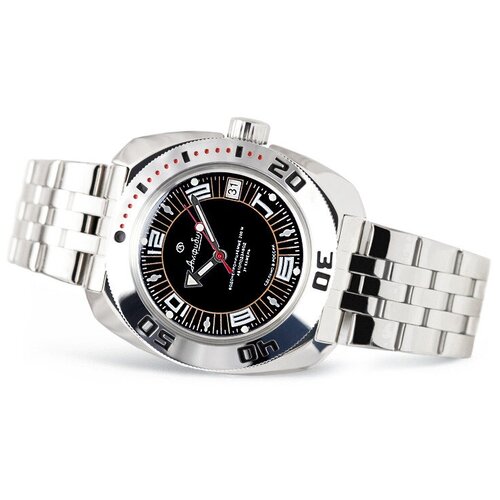 фото Наручные часы восток, серебряный