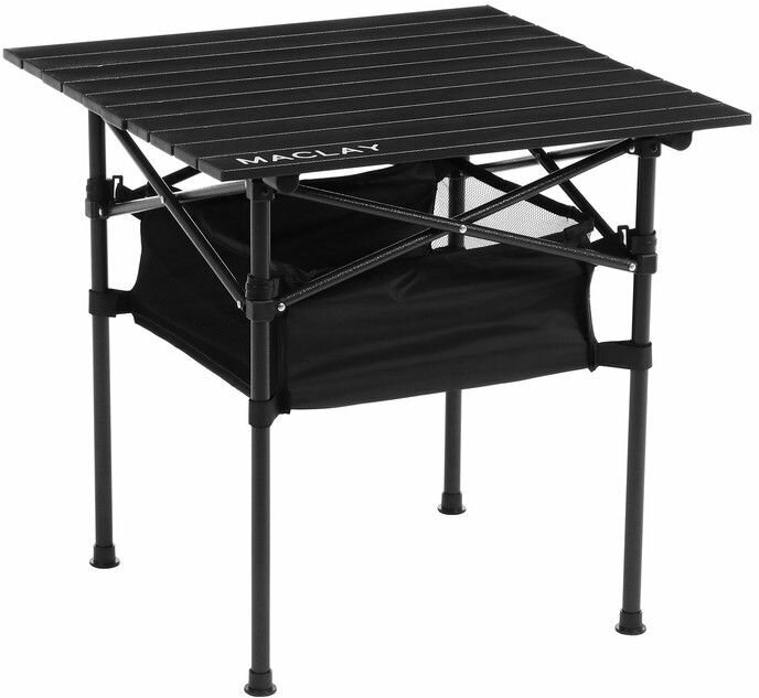 фото Стол для дачи и туризма, 58 х 58 х 58 см, с органайзером, цвет чёрный