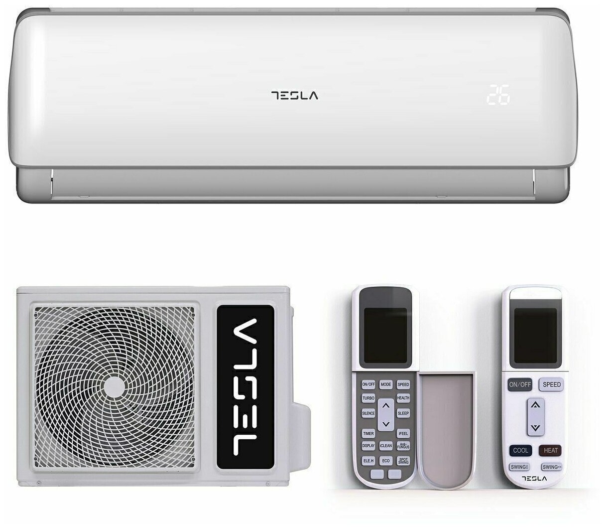 Сплит-сиcтема Tesla TA22FFML-07410A 7000 BTU, 21 м2