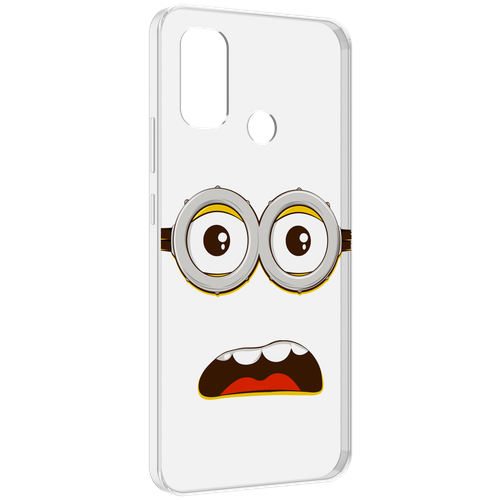 Чехол MyPads лицо-миньона для UleFone Note 10P / Note 10 задняя-панель-накладка-бампер