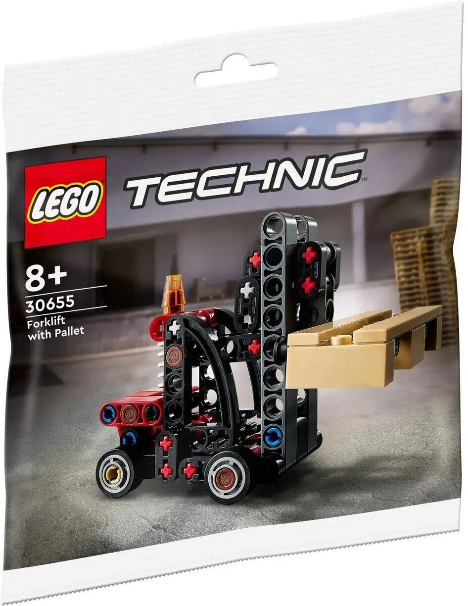 LEGO Forklift with Pallet 30655